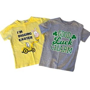 Set of 2 Spring Holiday Tees